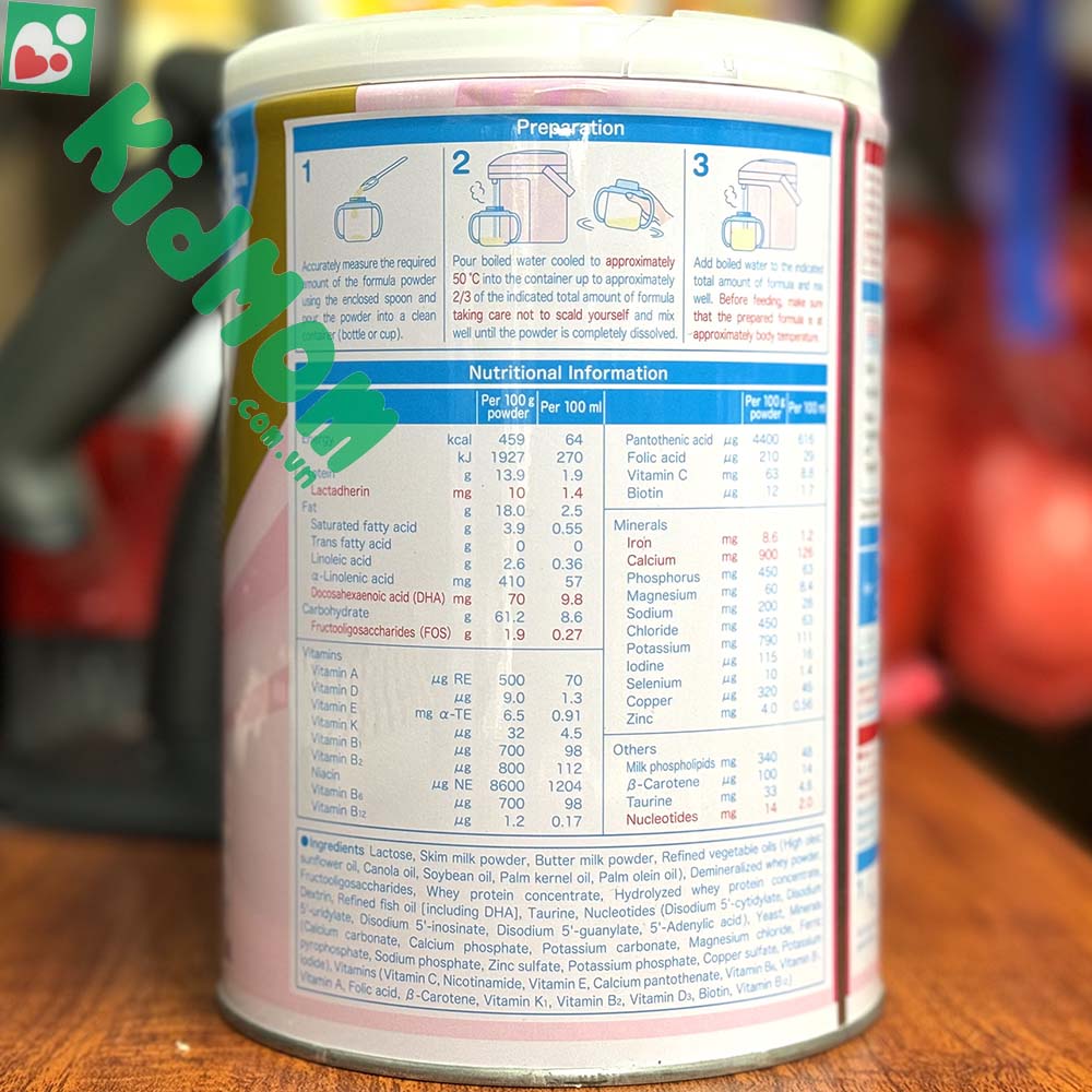 sữa Meiji Growing up Formula nhập khẩu 1-3.