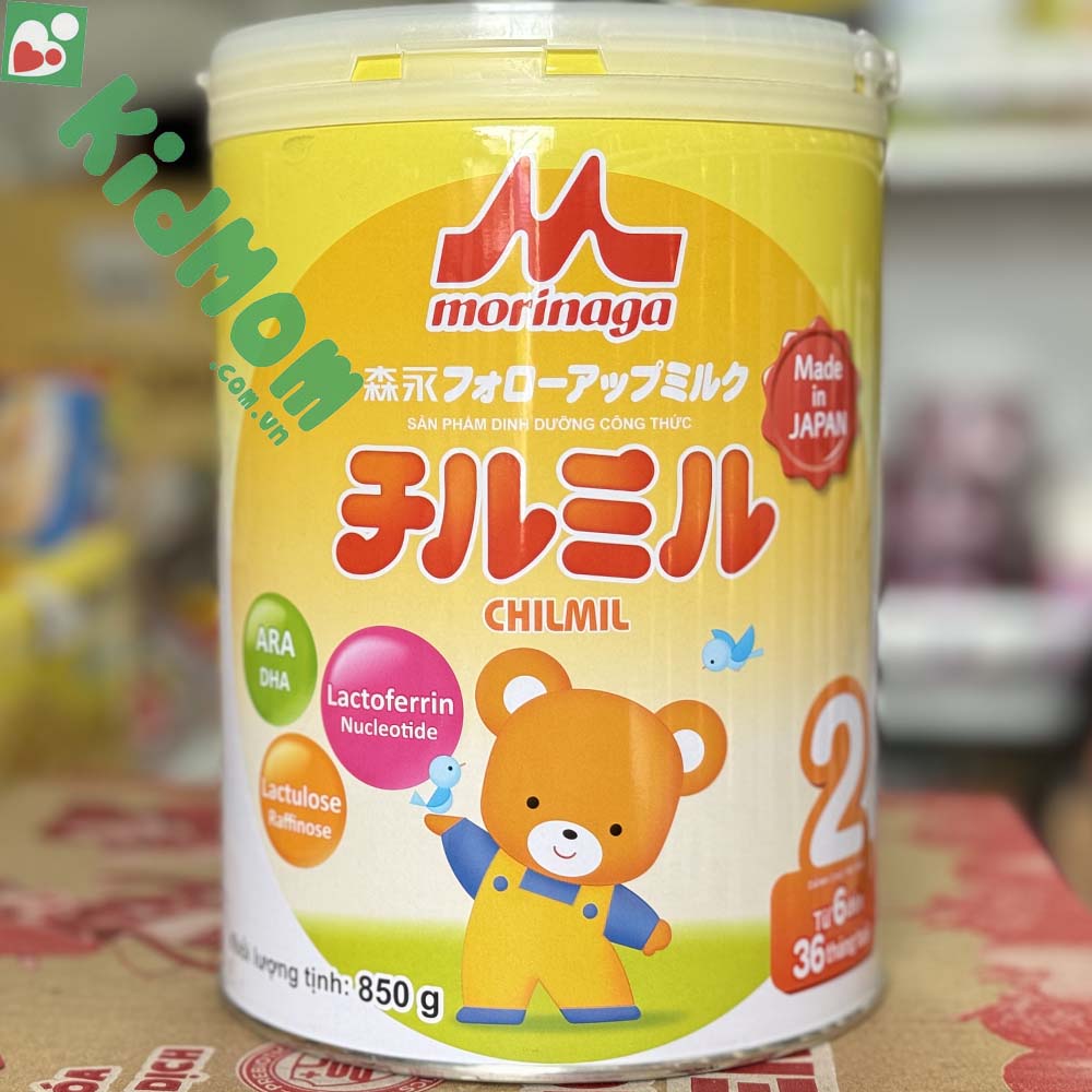 sữa Morinaga Chimil số 2.