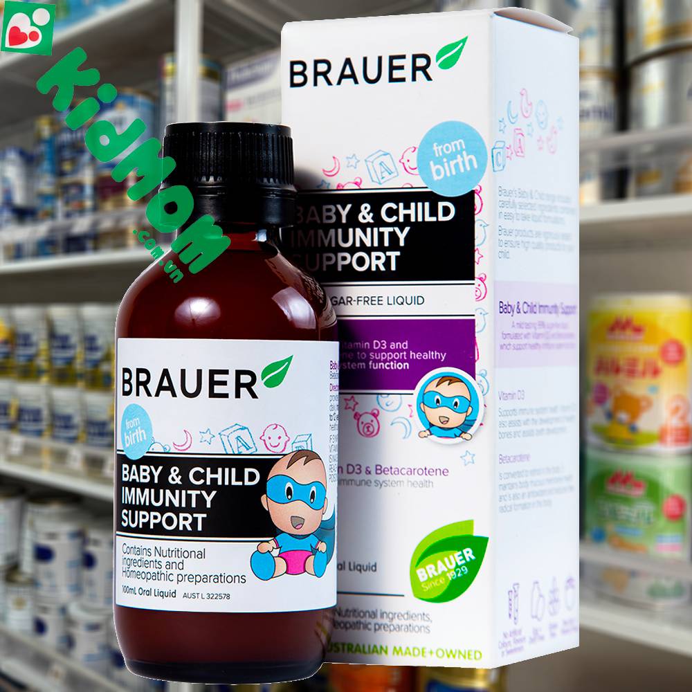 Siro Brauer Baby & Child Immunity Support