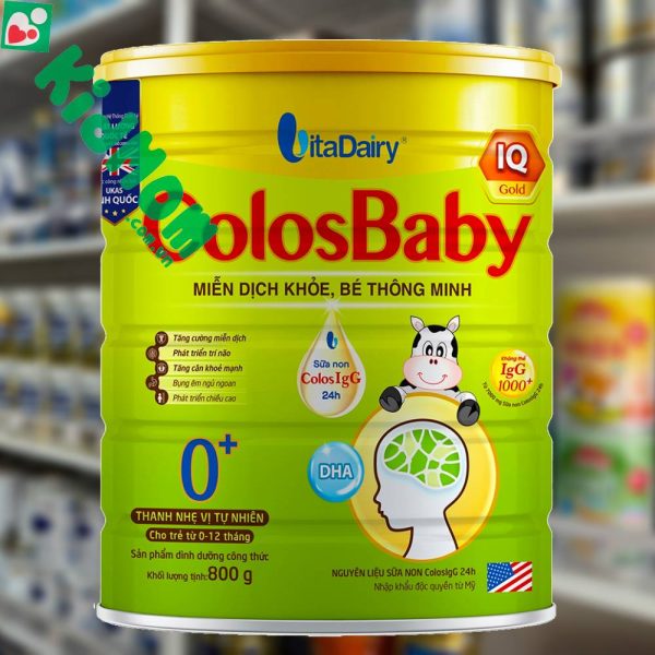 sữa Colosbaby IQ Gold số 0+