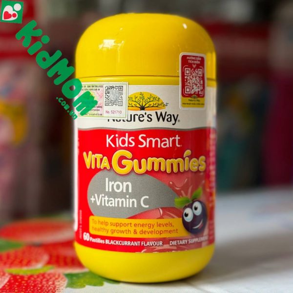 Nature’s Way Kids Smart Vita Gummies Iron + Vitamin C