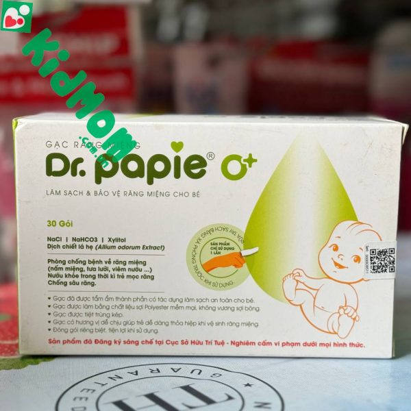 gạc răng miệng Dr Papie