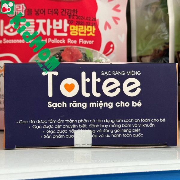 gạc rơ lưỡi Tottee