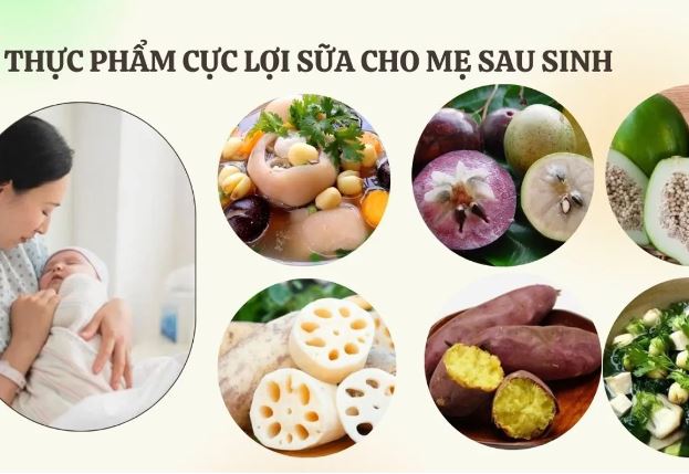 mẹ ăn gì sau sinh để lợi sữa